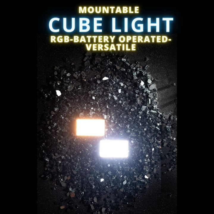 Luz de vídeo LED de cubo RGB W140