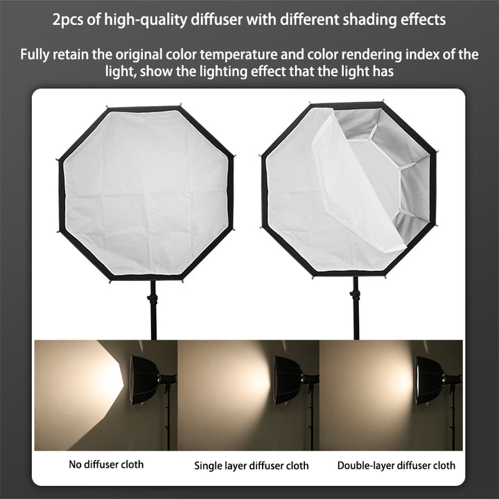 Luxceo Foldable Octagonal Softbox Light Dome