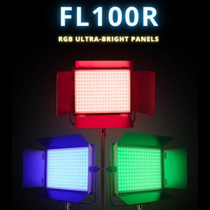 FL100R RGB Led Video Lighting with APP Control