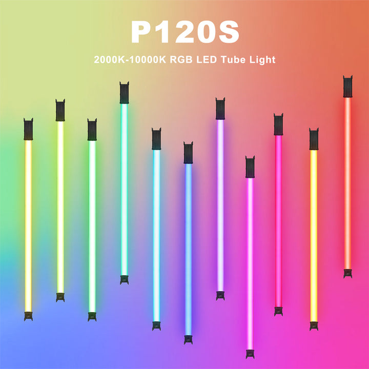 LUXCEO P120S 3.7ft 30w RGB LED Tube Light