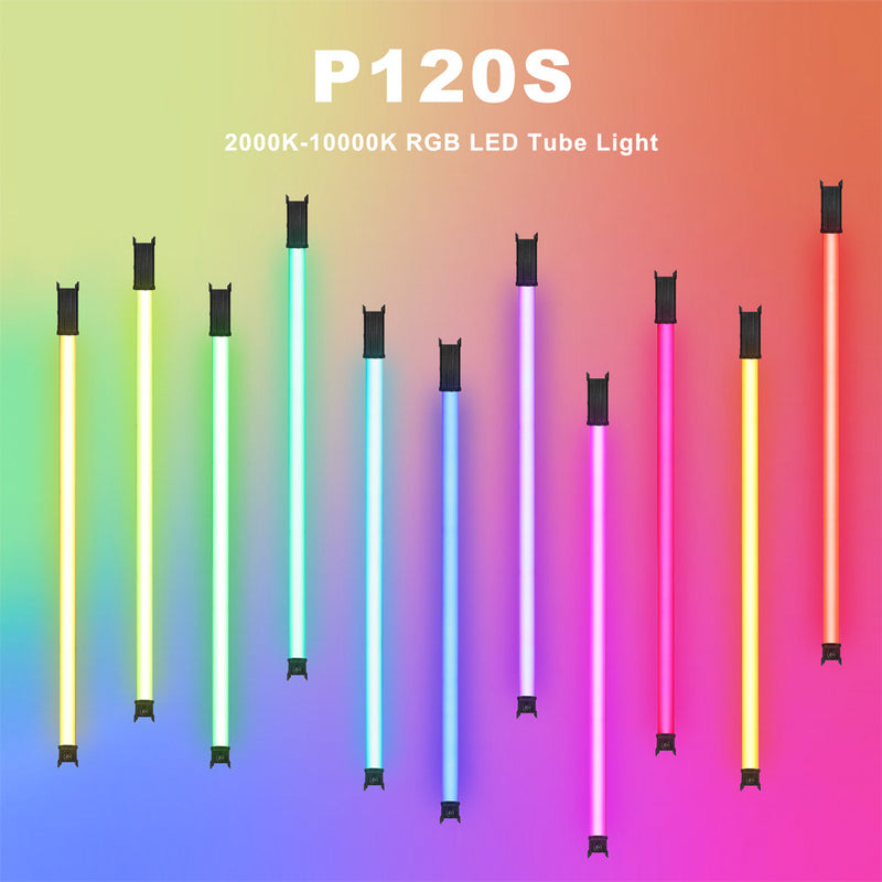 LUCCEO P120S LEDライト2本セット p120s-rgb-led-tube-light-