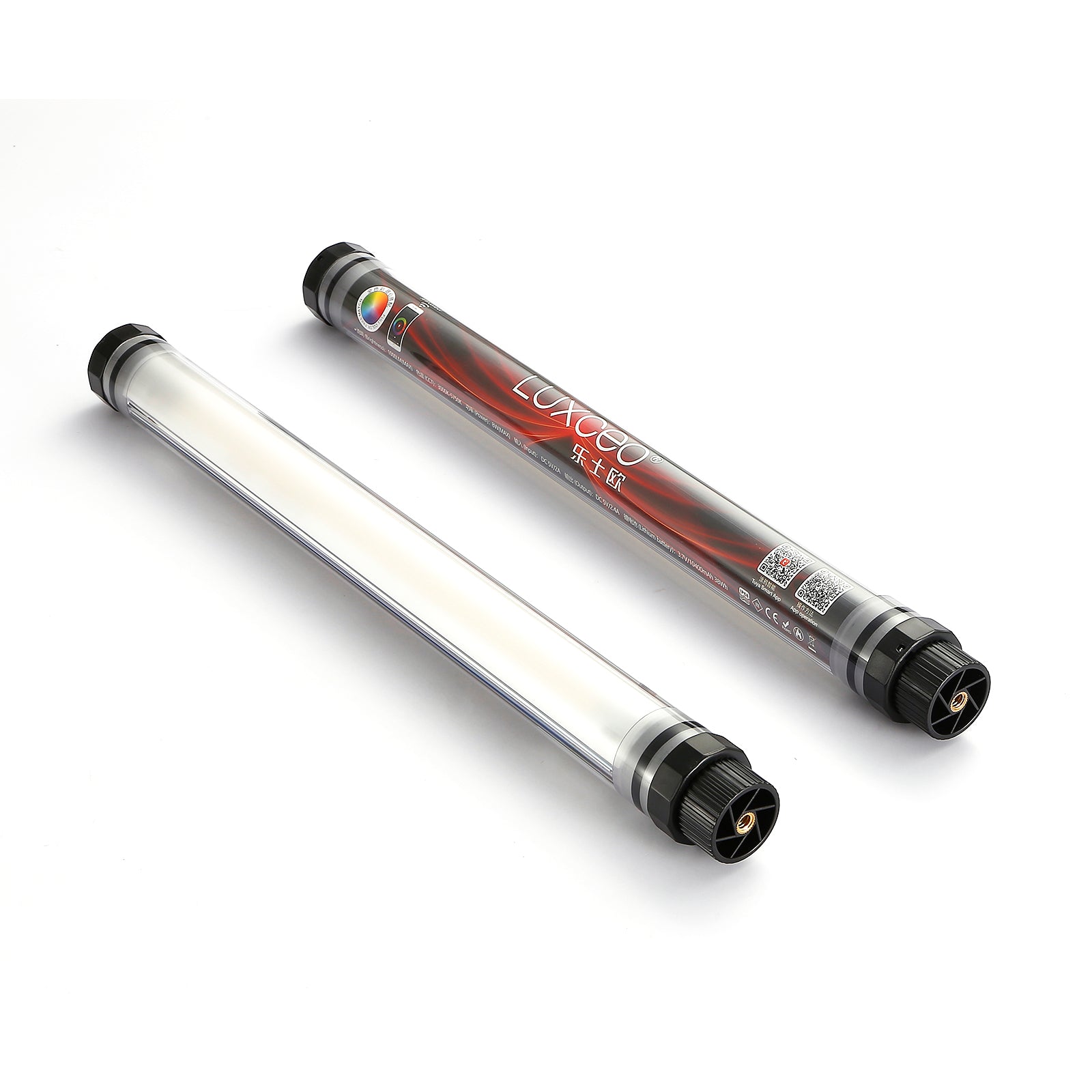 luxceo P100 RGB Luz Fotografia,RGB Light Profesional para Tiktok,YouTube,Grabación de Video,Iluminación Exterior,CRI 95 ,TLCI 99 ,2000mAh,3000/6000K luxceo P100 RGB Luz Fotografia,RGB Light Profesional para Tiktok,YouTube,Grabación de Video,Iluminación Exterior,CRI 95 ,TLCI 99 ,2000mAh,3000/6000K